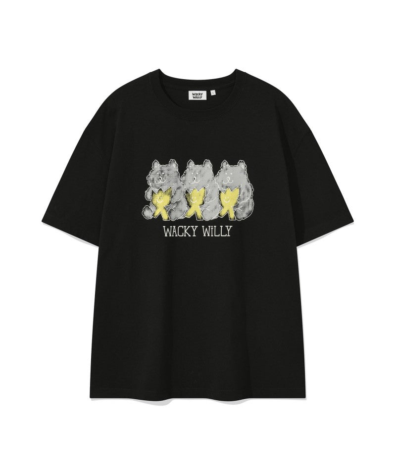 【WE ARE】韓國wacky Willy小飛人短袖T恤WA2502ST41