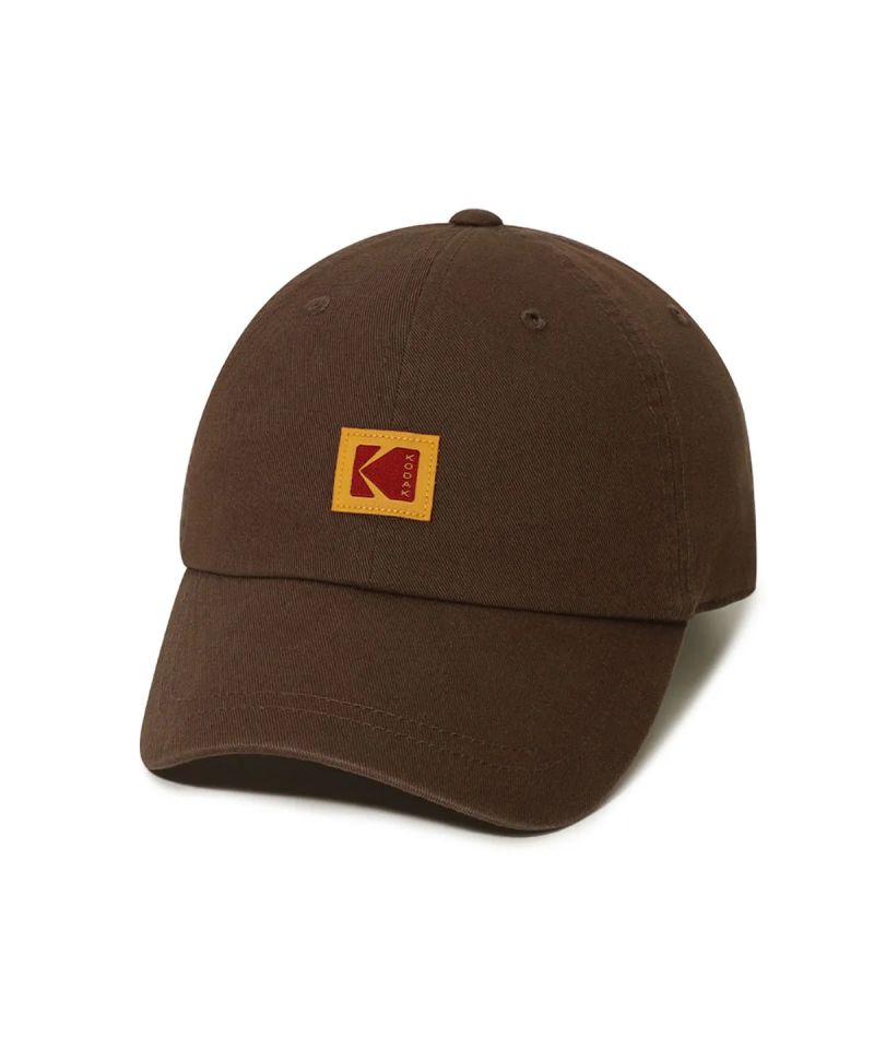 【WE ARE】Korea KODAK small square logo baseball cap K5143LCP72