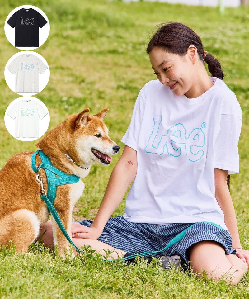 【WE ARE】韓國LEE 鏤空LOGO短袖T恤LE2502ST04