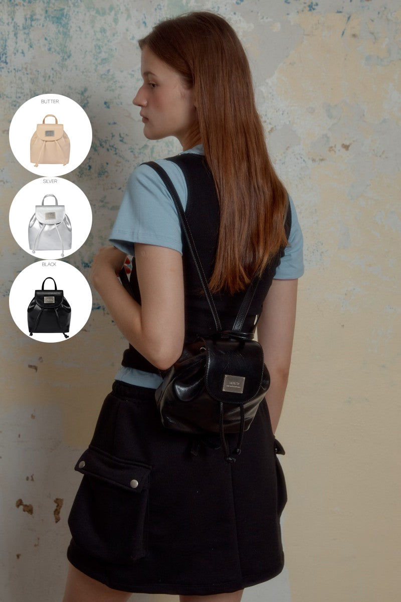 【WE ARE】韓國Leterie時尚雙肩包LETERIEGRAMBACKPACK