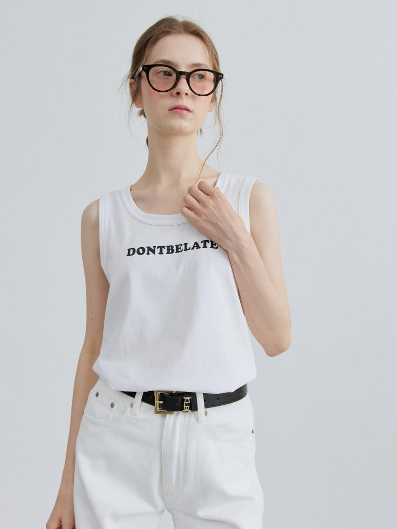 黑五限時折扣【WE ARE】韓國DONTBELATE休閒背心20251031-7