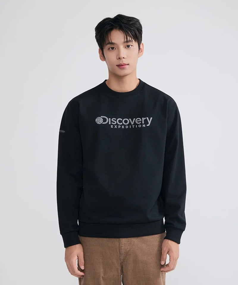 【WE ARE】韓國Discovery大標經典大學T衛衣DXMT31054