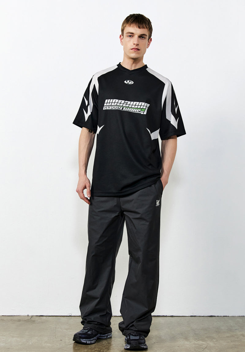 【WE ARE】韓國WAL WOOALONG尼龍休閒長褲SF2WWD406