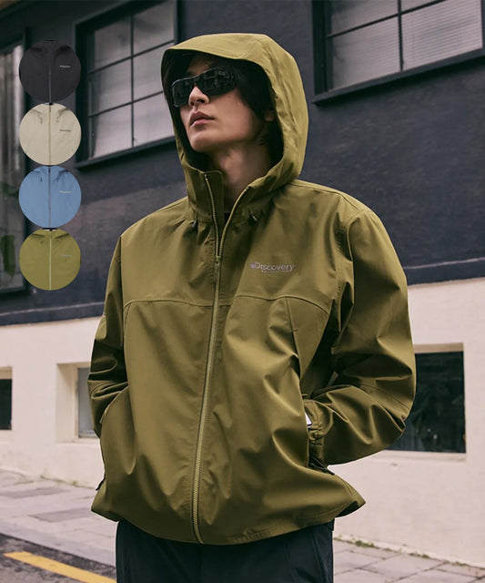男款【WE ARE】韓國Discovery連帽外套DMWJ3A054