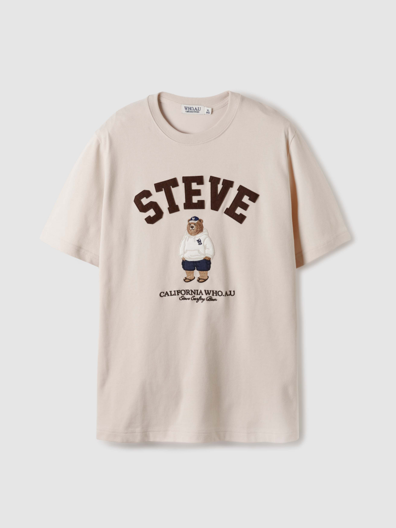 【WE ARE】Korea WHO.AU purchasing casual T-shirt WHRAE3794U