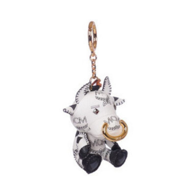【WE ARE】Korea MCM Doll Cow Pendant Keychain MXZBSXL09