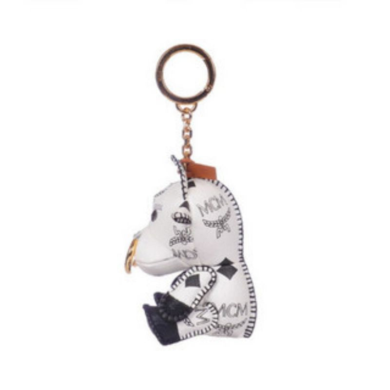 【WE ARE】Korea MCM Doll Cow Pendant Keychain MXZBSXL09