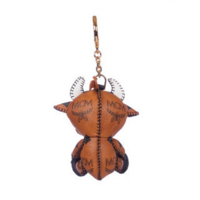 【WE ARE】Korea MCM Doll Cow Pendant Keychain MXZBSXL09