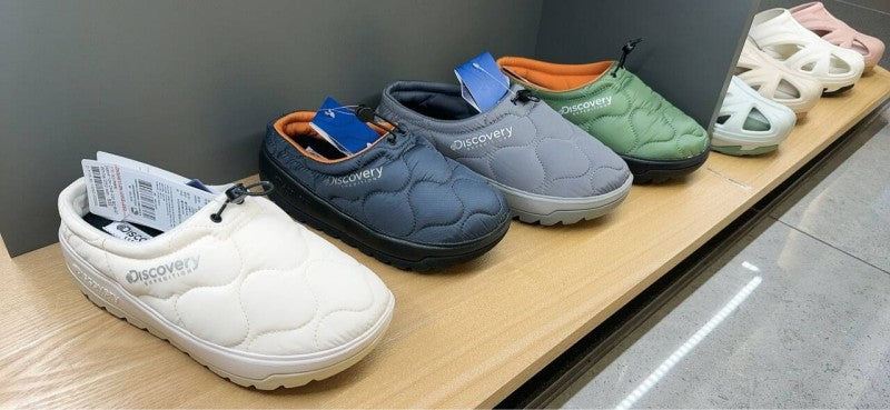 【WE ARE】Korea Discovery down embossed slip-ons DXSH6112N