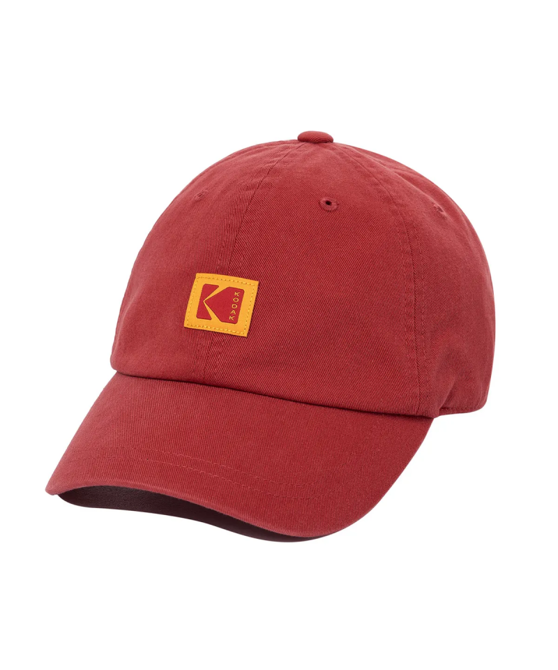 【WE ARE】Korea KODAK small square logo baseball cap K5143LCP72
