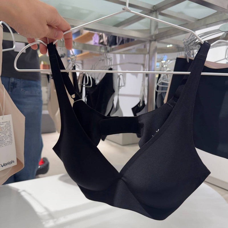 基礎款【WE ARE】韓國verish舒適 自然服貼 兩排後扣式 無痕內衣COOL FIT BRA SIGNATURE