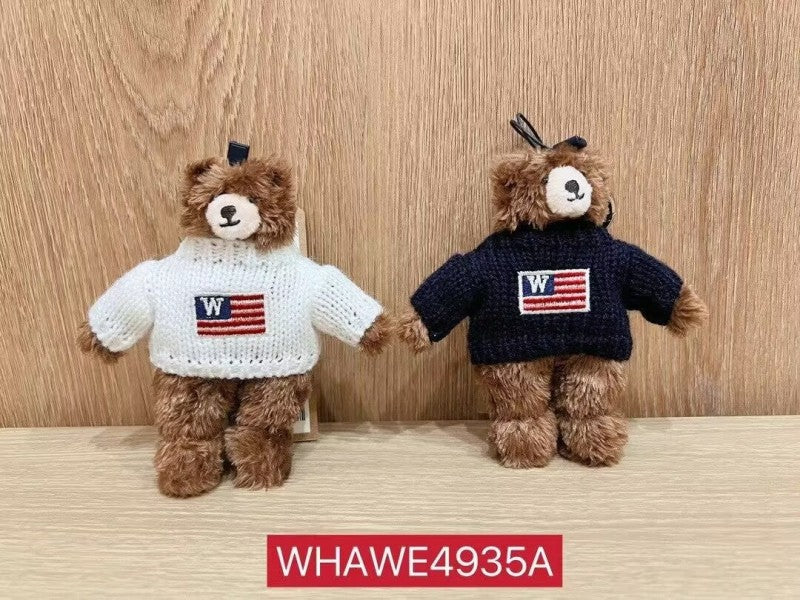 【WE ARE】Korea WHO.AU Shaking Bear Pendant Bag Ornament WHAWE4935A