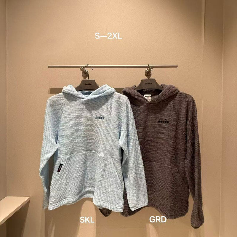 【WE ARE】韓國Diadora休閒連帽大學T上衣D6123THD01