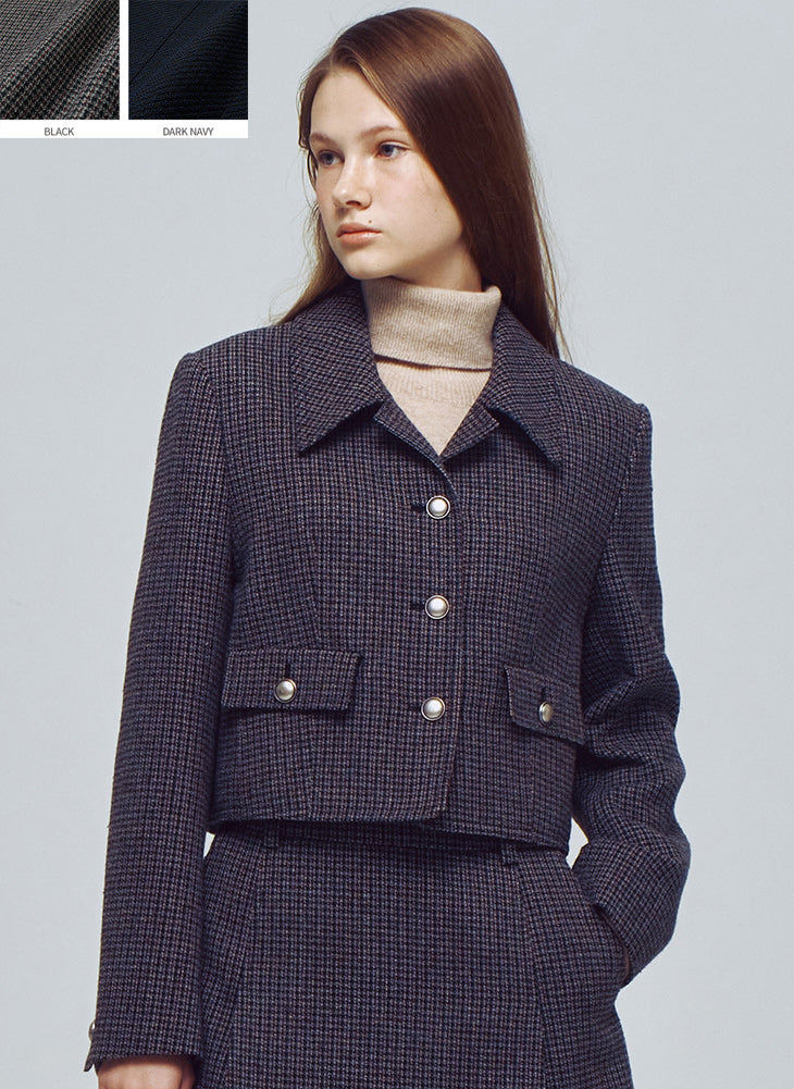 【WE ARE】Korea VOCAVACA woolen suit jacket VC2399JK002