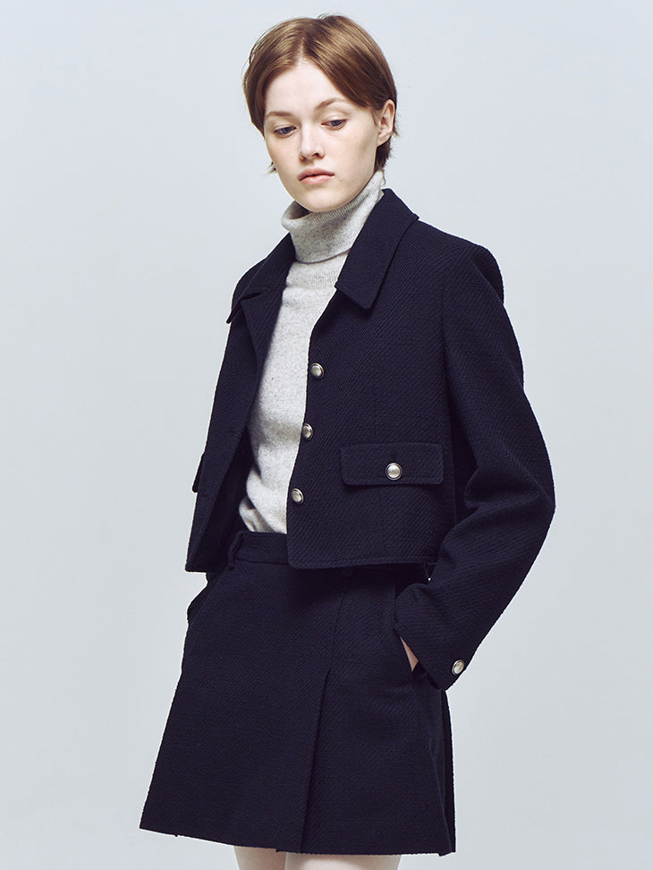 【WE ARE】Korea VOCAVACA woolen suit jacket VC2399JK002