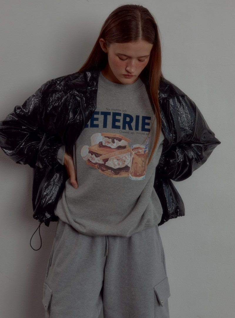 【WE ARE】韓國Leterie 棉花糖鬆餅大學T MARSHMALLOWWAFFLESWEATSHIRT