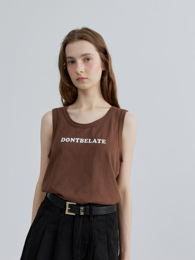 黑五限時折扣【WE ARE】韓國DONTBELATE休閒背心20251031-7