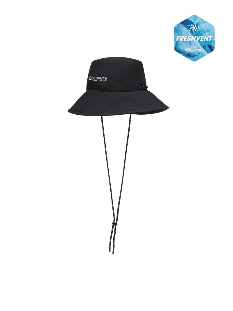 *Dis特價款*【WE ARE】韓國Discovery FRESHVENT 涼感抗UV 繫繩漁夫帽 DXHT6055N