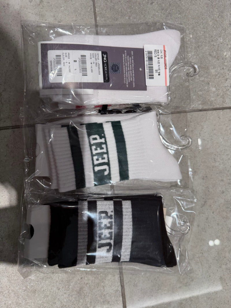 【WE ARE】韓國JEEP休閒棉襪JP0GSU003