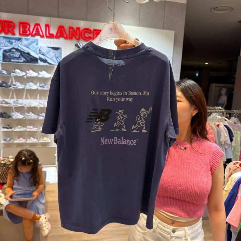 【WE ARE】韓國new balance kids休閒短袖T恤NK9EG3701U