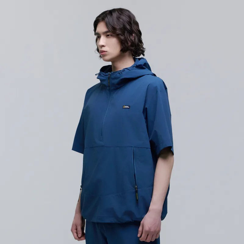 【WE ARE】 Korean National Geographic Half-Zip Hoodie N252UFT141
