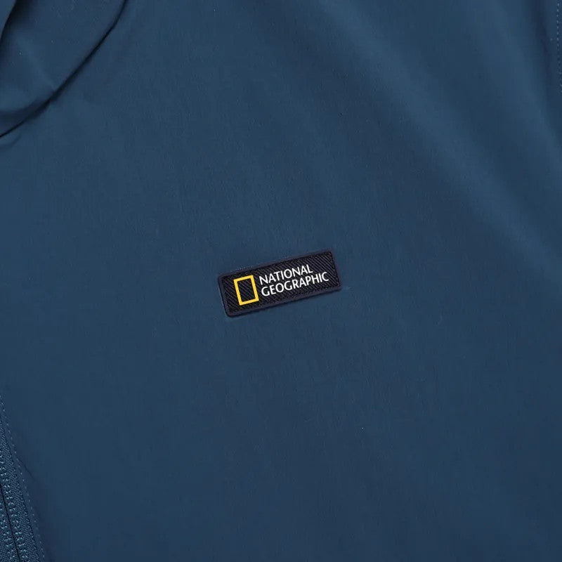 【WE ARE】 Korean National Geographic Half-Zip Hoodie N252UFT141
