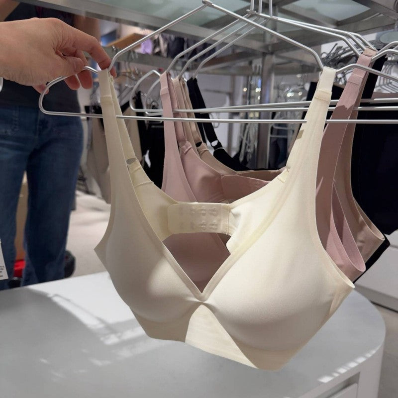 基礎款【WE ARE】韓國verish舒適 自然服貼 兩排後扣式 無痕內衣COOL FIT BRA SIGNATURE