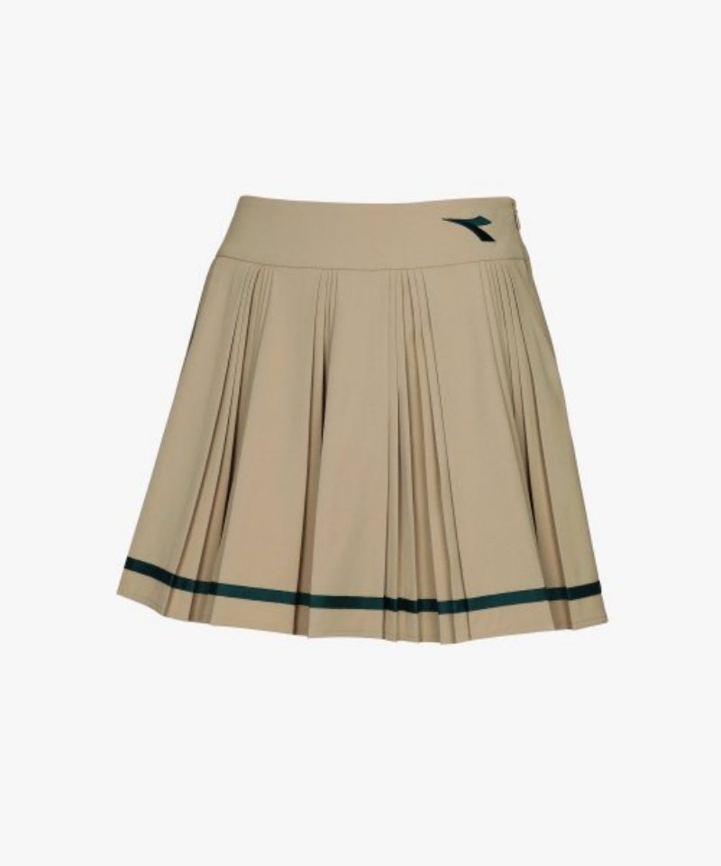 Limited-time discount: 【WE ARE】 Korean Diadora Casual Pleated Skirt D4222TSK32