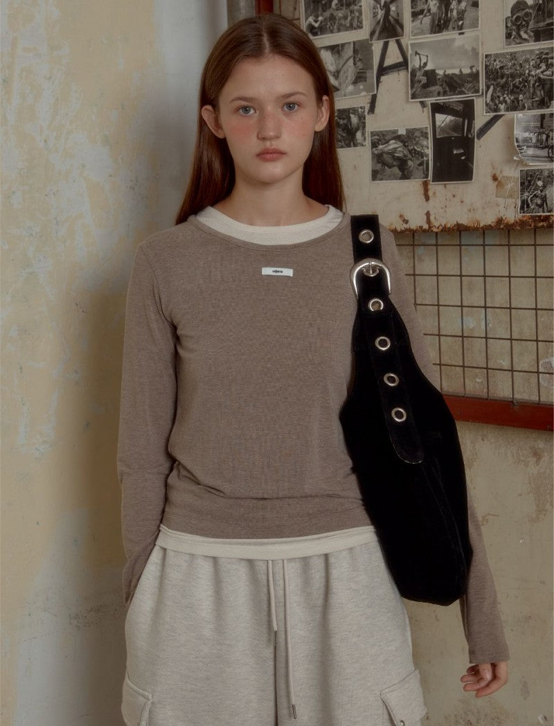 【WE ARE】韓國Leterie時尚單肩包BUCKLEREVERSIBLESHOULDERBAG