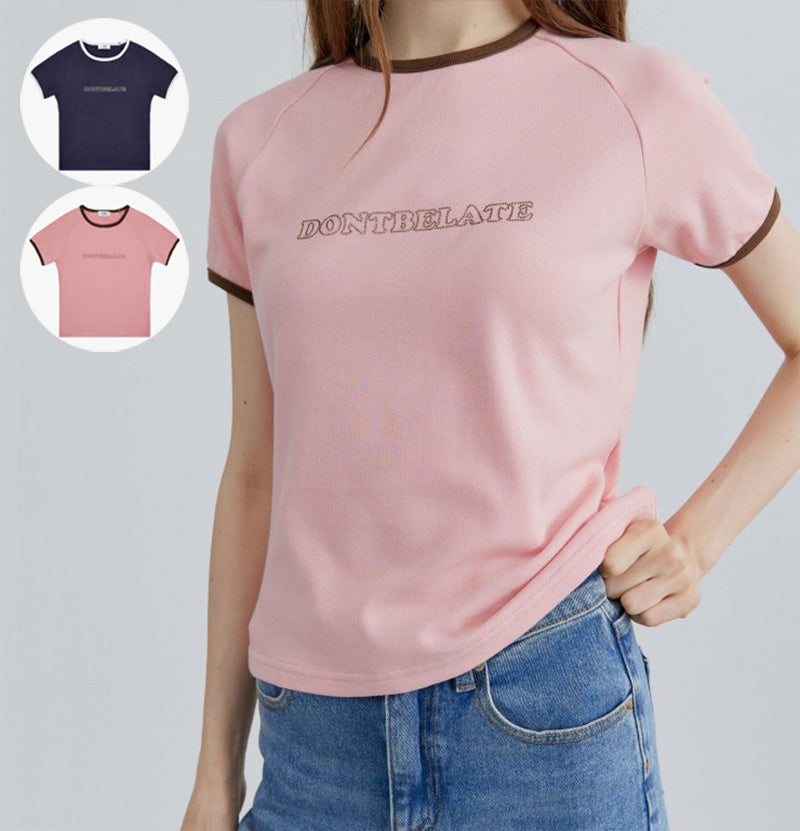 黑五限時折扣【WE ARE】韓國DONTBELATE休閒短袖T恤20251031-11