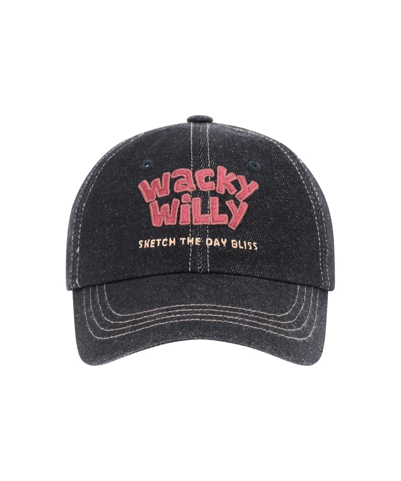 【WE ARE】Korean wacky Willy baseball cap WA2501CA05