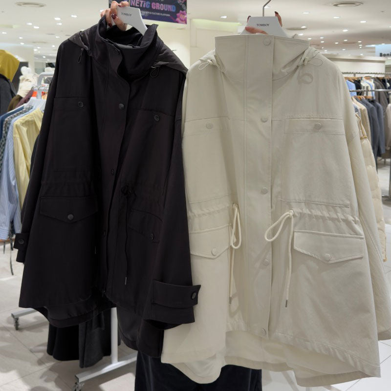 建議160以上【WE ARE】韓國Studio Tomboy 連帽風衣外套9106113101