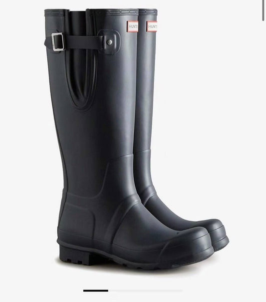 【WE ARE】Korea HUNTER original hunter side-adjustable high rain boots MFT9007RMA