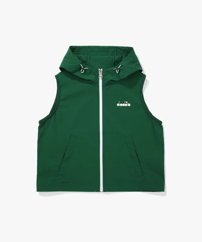 女款【WE ARE】韓國Diadora COOLWAVE涼感連帽背心 D5122LVT22