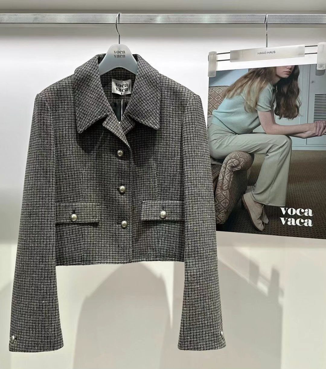 【WE ARE】Korea VOCAVACA woolen suit jacket VC2399JK002