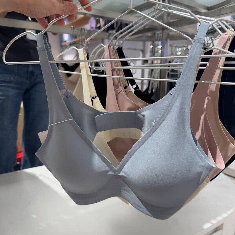基礎款【WE ARE】韓國verish舒適 自然服貼 兩排後扣式 無痕內衣COOL FIT BRA SIGNATURE