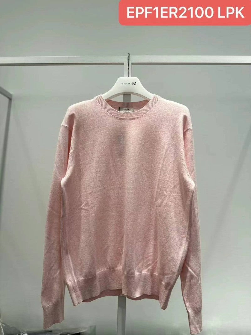 女款【WE ARE】韓國M計畫圓領針織毛衣EPF1ER2100