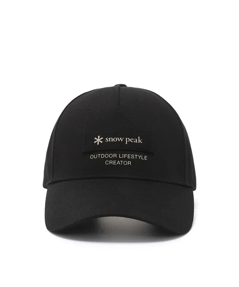 【WE ARE】Korea snow peak cloth logo baseball cap S25SUFBC32