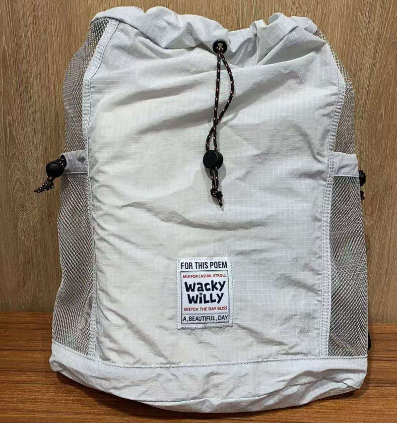 【WE ARE】Korea wacky Willy drawstring backpack WA2501BP07