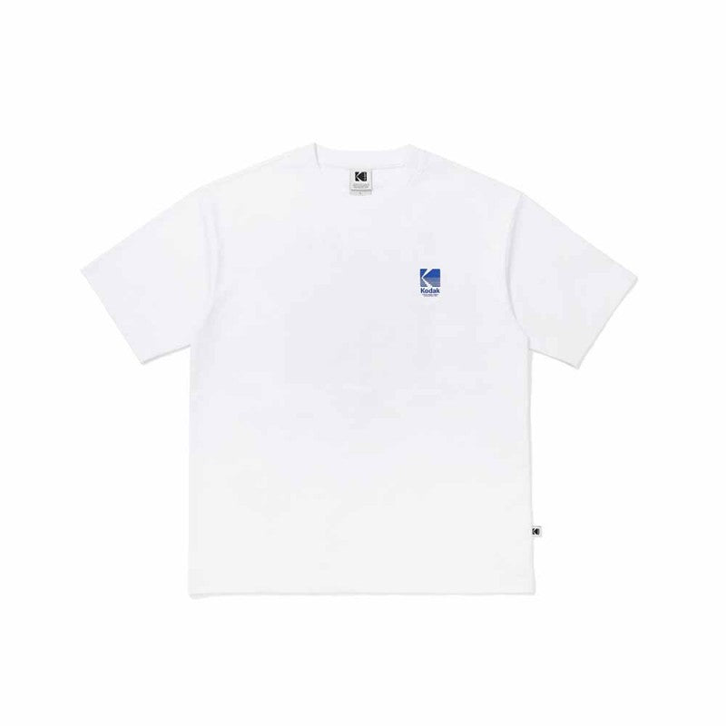 【WE ARE】Korea โกดัก Apollo 11 Graphic Sorona short -sleeved T -shirt K5223LRS32