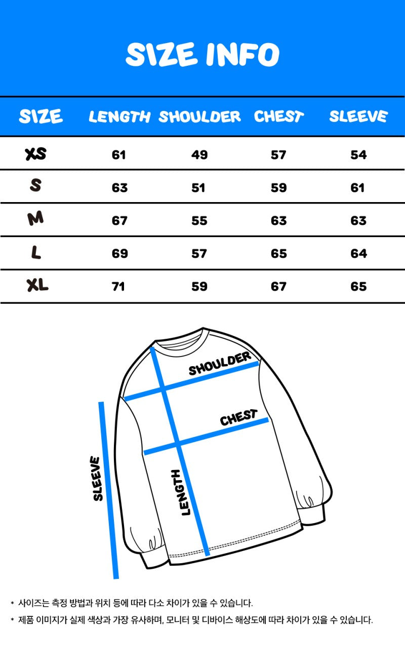 限時折扣【WE ARE】韓國TIMCOMIX圓領大學T衛衣TEF1CR306S