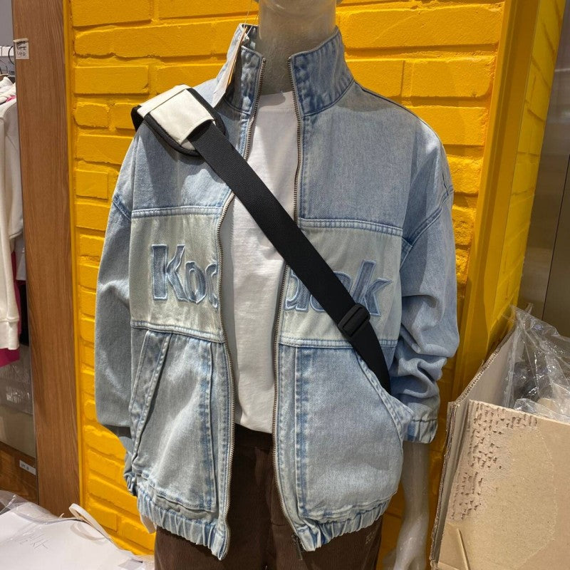 【WE ARE】Korea KODAK Zipper Denim Jacket K5123EJK14