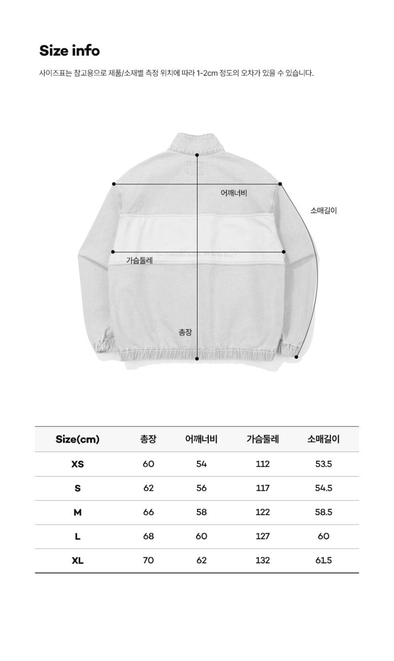 【WE ARE】Korea KODAK Zipper Denim Jacket K5123EJK14