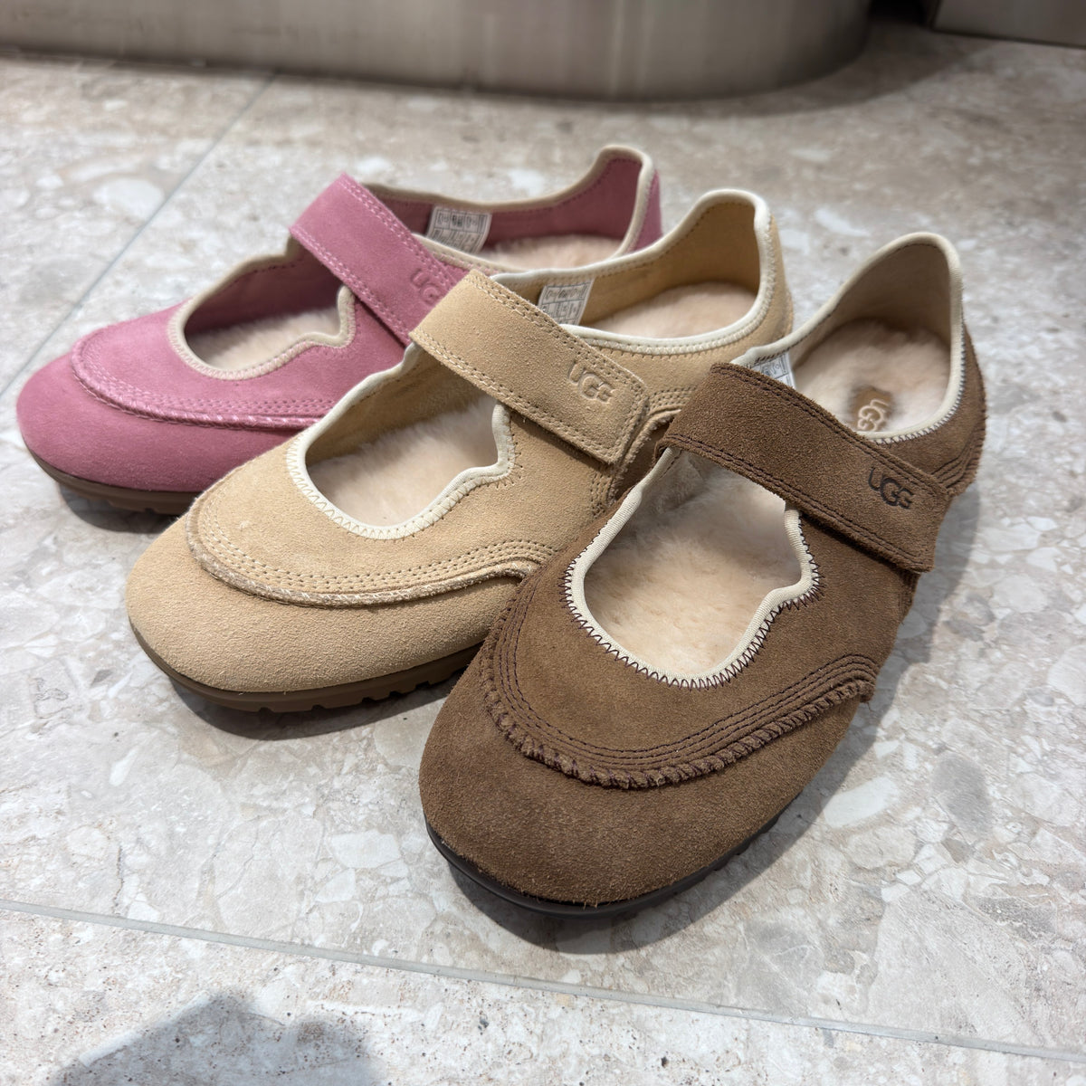 大半碼_女款【WE ARE】韓國UGG 休閒瑪莉珍鞋1187530