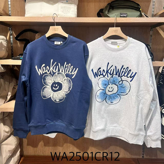 【WE ARE】Korea wacky Willy small flower university T WA2501CR12