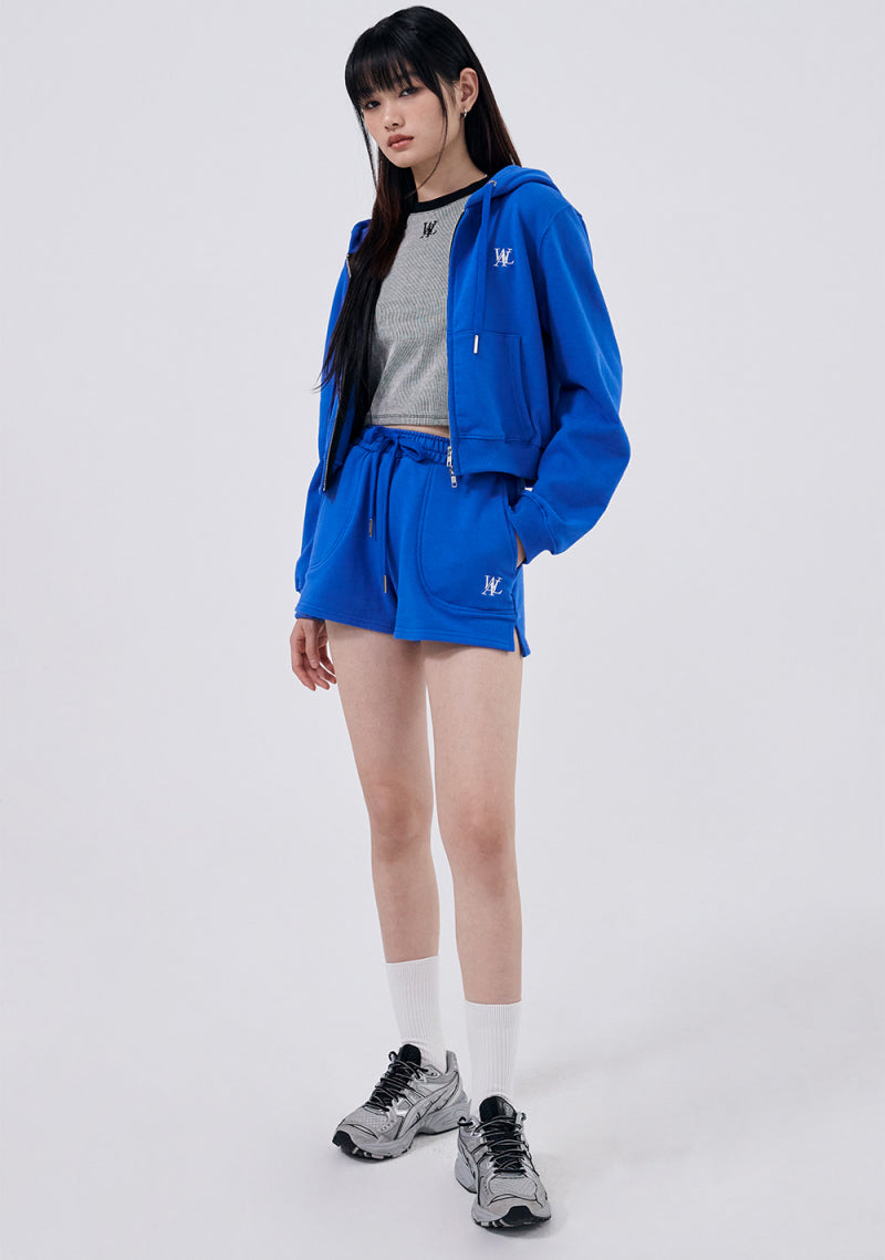 【WE ARE】韓國WAL WOOALONG女款棉短褲WL242JSP01W