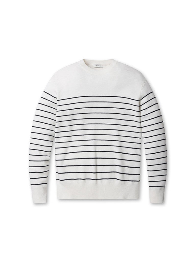 【WE ARE】Korea M plan pin stripe sweater EPF1ER1300