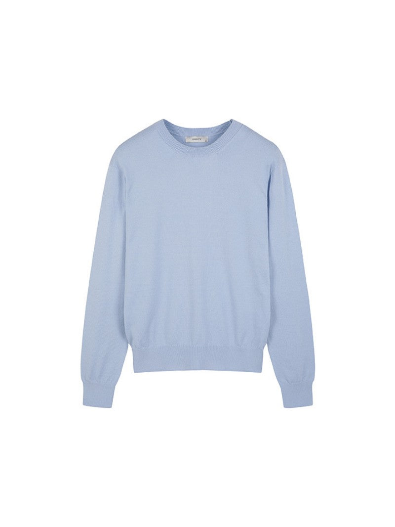 女款【WE ARE】韓國M計畫圓領針織毛衣EPF1ER2100