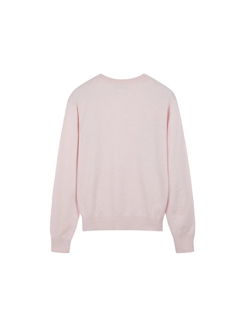 女款【WE ARE】韓國M計畫圓領針織毛衣EPF1ER2100