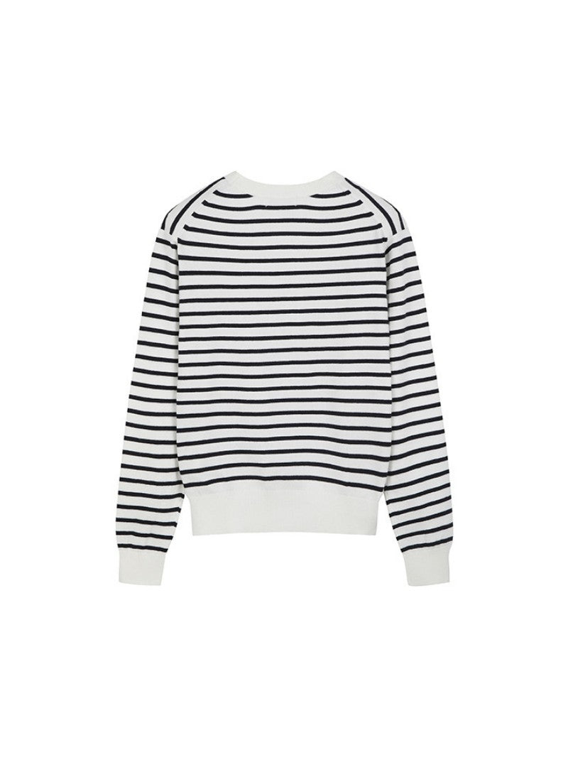 女款【WE ARE】韓國M計畫圓領針織毛衣EPF1ER2100